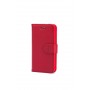 Echt Leren Bookcase Samsung Galaxy S7 Edge Rood