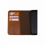 Magnetic 2 in 1 Book case iphone 11 pro max Bruin