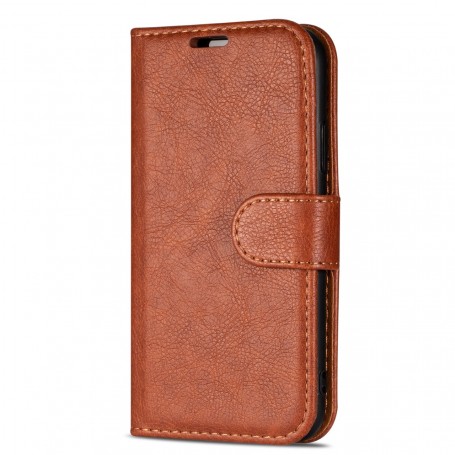 Wallet Case L voor iPhone Xs max bruin