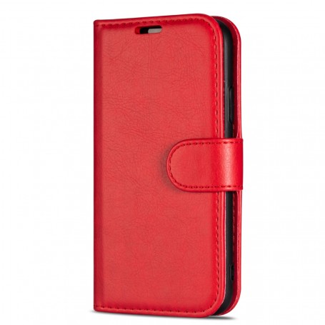 Wallet Case L voor Samsun S9 plus rood