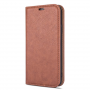 Rico Vitello Magnetische Wallet case voor iphone 11 pro max Bruin