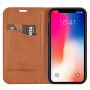 Rico Vitello Magnetische Wallet case voor iphone 11 pro max Bruin