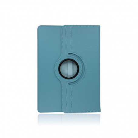 De 360° Draaibare Bookcase voor iPad Mini 2/3 Licht Blauw