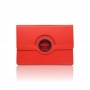 De 360° Draaibare Bookcase voor iPad Mini 2/3 Rood