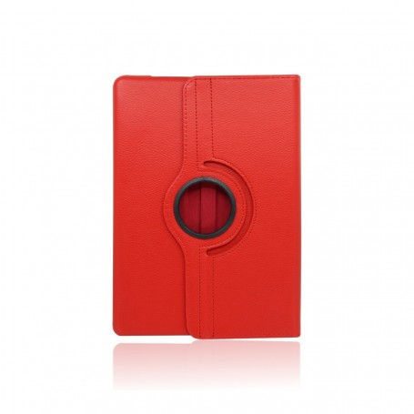 De 360° Draaibare Bookcase voor iPad Mini 2/3 Rood