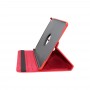 De 360° Draaibare Bookcase voor iPad Mini 2/3 Rood