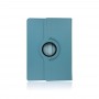 De 360° Draaibare Bookcase voor ipad Mini 4/5 Licht Blauw