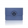 De 360° Draaibare Bookcase voor iPad 10.2 (2020) Donker Blauw