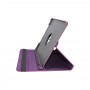 De 360° Draaibare Bookcase voor Galaxy Tab 720/725 Paars