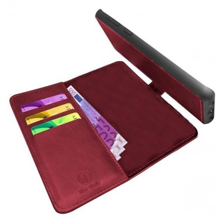 Magnetic 2 in 1 Book case iphone 11 pro max Rood