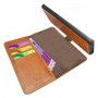 Magnetic 2 in 1 Book case voor Galaxy S20 Bruin