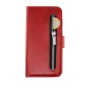 Rico Vitello Rits Wallet case voor iPhone 11 pro max rood