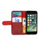 Rico Vitello Rits Wallet case voor iPhone 7/8 Plus rood