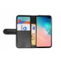 Rico Vitello Rits Wallet case voor Galaxy S10 Plus Zwart