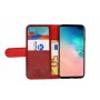 Rico Vitello Rits Wallet case voor Galaxy S10 Plus  Rood