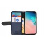 Rico Vitello Rits Wallet case voor Galaxy S10 Plus  Blauw