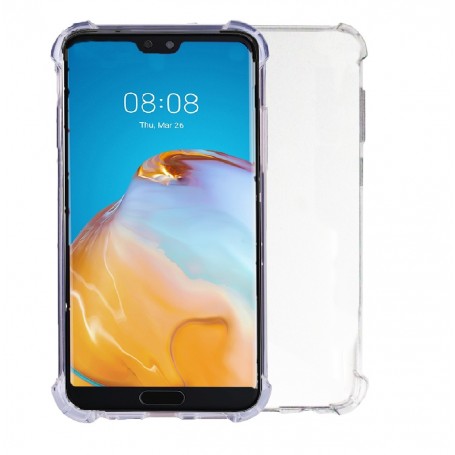 Rico Vitello Anti shock siliconen back cover voor Huawei P20 doorzichtig