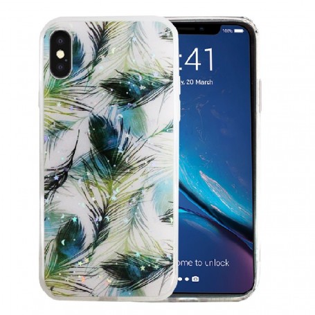 Rico Vitello print back cover voor iPhone X/XS (3)