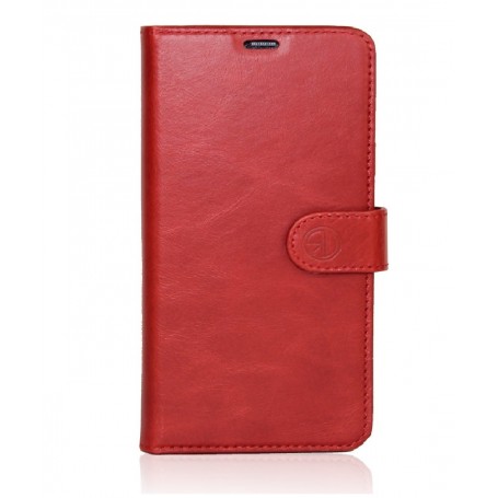 Echt Leren Book Case iPhone 11 pro Max Rood