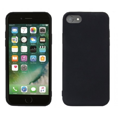 Rico Vitello Super PU back cover voor iPhone 7/8 zwart