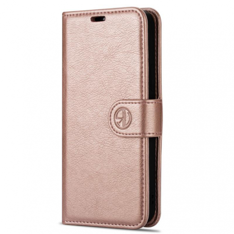 Rico Vitello L Wallet case voor Samsun A20E rosé goud