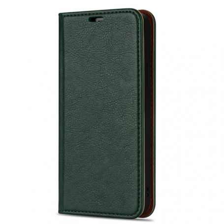 Rico Vitello Magnetische Wallet case voor iPhone 12 pro max groen