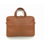 Slim eco- leather Laptoptas 13-15 inch Bruin