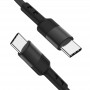 USB C naar USB C  kabel 2meter zwart