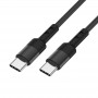 USB C naar USB C  kabel 2meter zwart