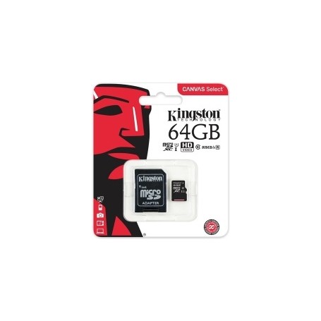 Kingston-klasse 10 Micro SD 64GB