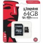 Kingston-klasse 10 Micro SD 64GB