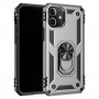 Stevige Ring backcover voor iPhone 11 Zilver