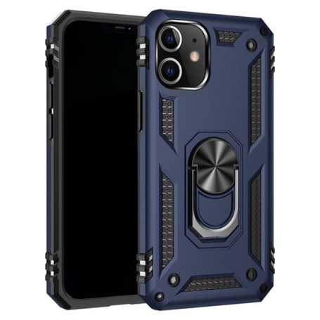 Stevige Ring backcover voor iPhone 11 Blauw