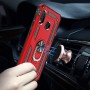 Stevige Ring backcover voor iPhone Xs Max Rood