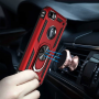 Stevige Ring backcover voor iPhone 7/8/SE 2020 Rood