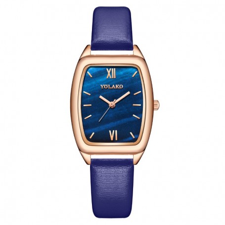 Horloge blauw best sale goud dames