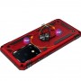 Stevige Ring backcover voor Samsung S20 Ultra Rood