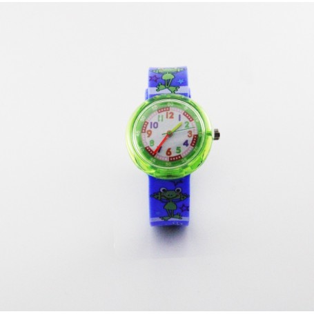 Yolako kinderhorloge blauw groen