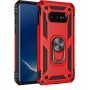 Stevige Ring backcover voor Samsung S10E Rood