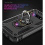 Stevige Ring backcover voor Samsung S10E Zwart