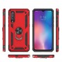 Stevige Ring backcover voor Huawei P smart 2019 Rood