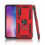 Stevige Ring backcover voor Huawei P smart 2019 Rood