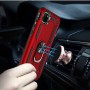 Stevige Ring back cover voor Huawei Y5P 2020 Rood