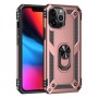 Stevige Ring Backcover voor iPhone 13 Pro Max Rosé Goud