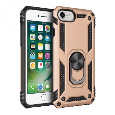 Stevige Ring backcover voor iPhone 7/8/SE (2020/2022) kleur goud